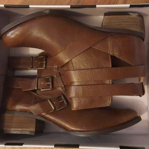 Not Rated brown booties